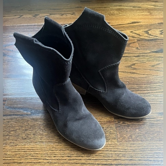 Pedro Garcia Gray Western Suede Ankle Boots Women’s Sz. 40.5 (US 10) - Picture 8 of 11